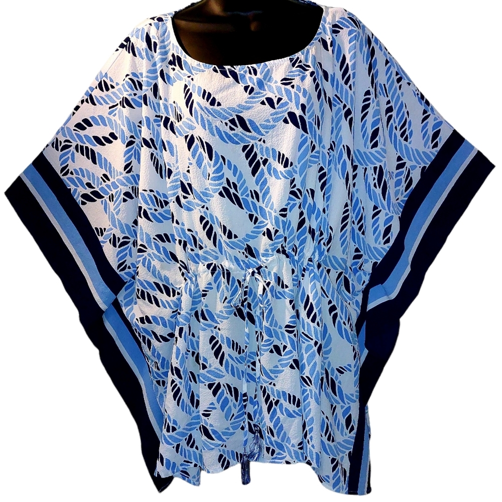 RAFAELLA ROPE PRINT CAFTAN - Picture 6 of 11